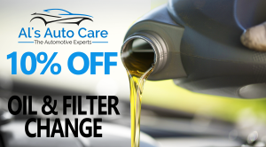 Al's Auto Care 10% off Oil Change Coupon